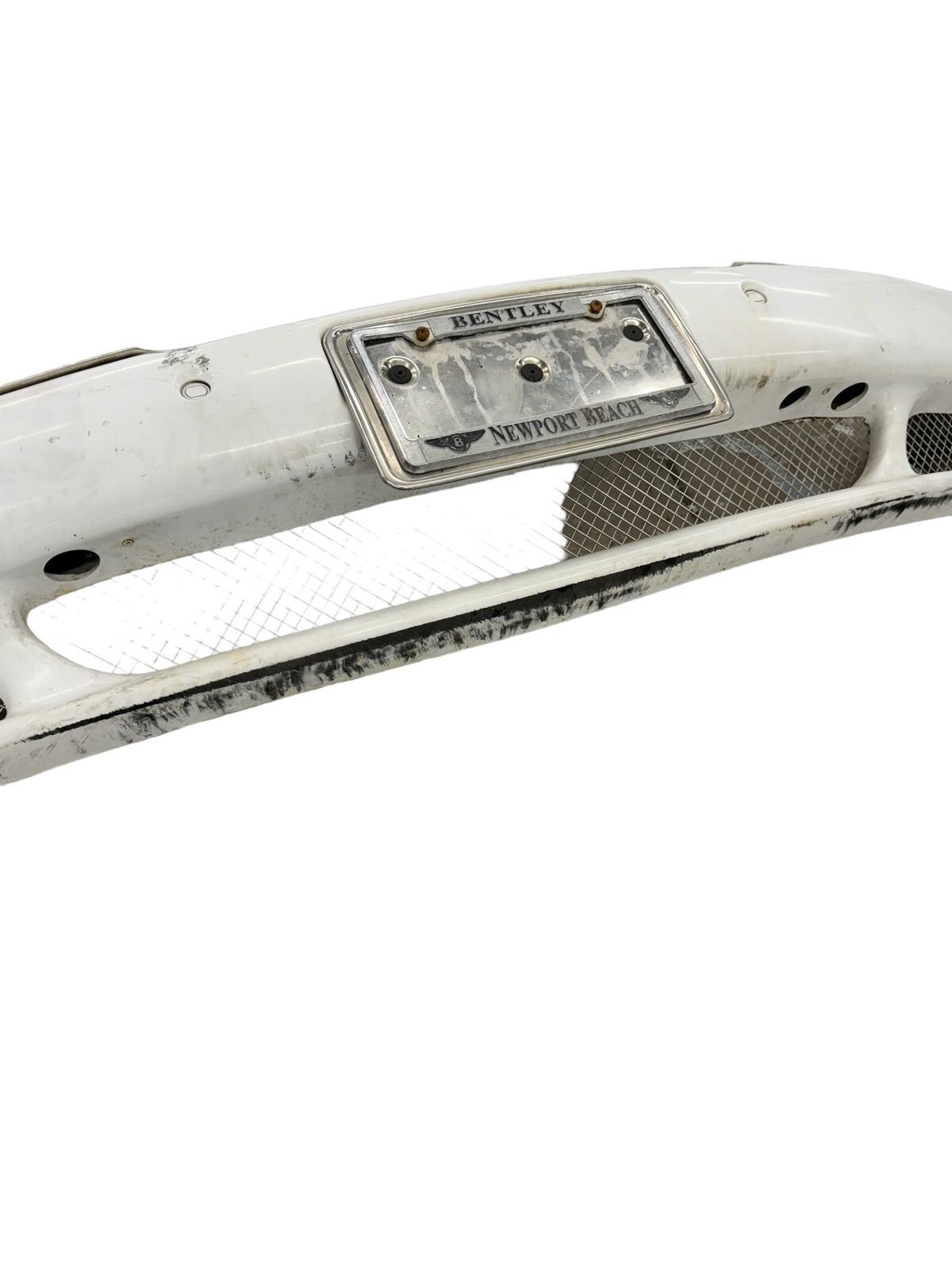 2001 BENTLEY ARNAGE FRONT BUMPER OEM WHITE