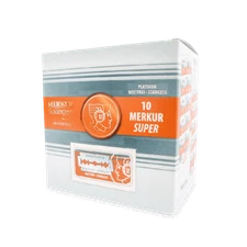Merkur Platinum Double Edge Razor Blades 100 pc Fast Shipping
