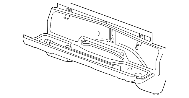 Genuine GM Bed Storage Box Driver Side-Mounted 84705352 | eBay