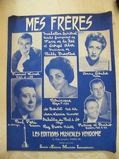 Partition Mes Fr res Billy Maxted Dominique Anny Gould Linel P ri Patrice Mario