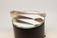 Zuckerzange Silber,Kleine Zange,800er Silber,WMF,Hammerschlag,Halbmond und Krone