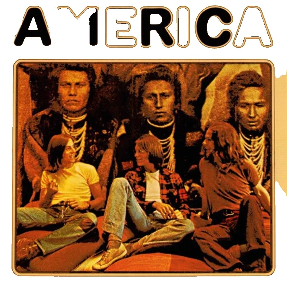 America Rock 33 RPM Speed Vinyl Records