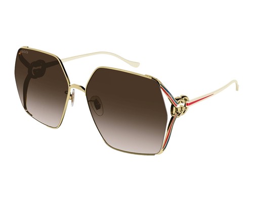 NEW AUTHENTIC GUCCI GG0459SA 002 HAVANA BROWN BUTTERFLY  display picture 1
