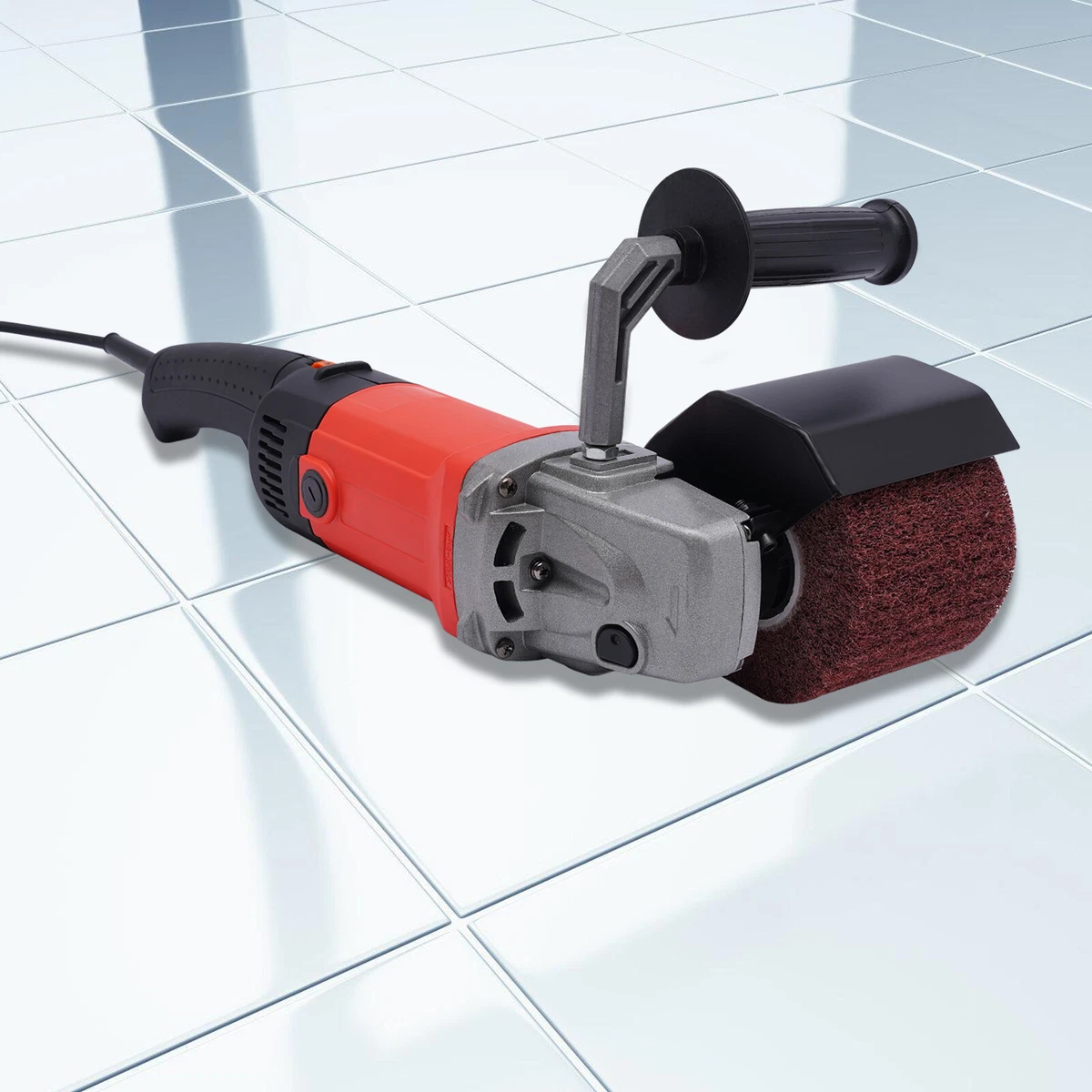 Satiniermaschine 1400W Mit 6 Gängen - Bürstenschleifer Für Metall, Edelstahl & Holz