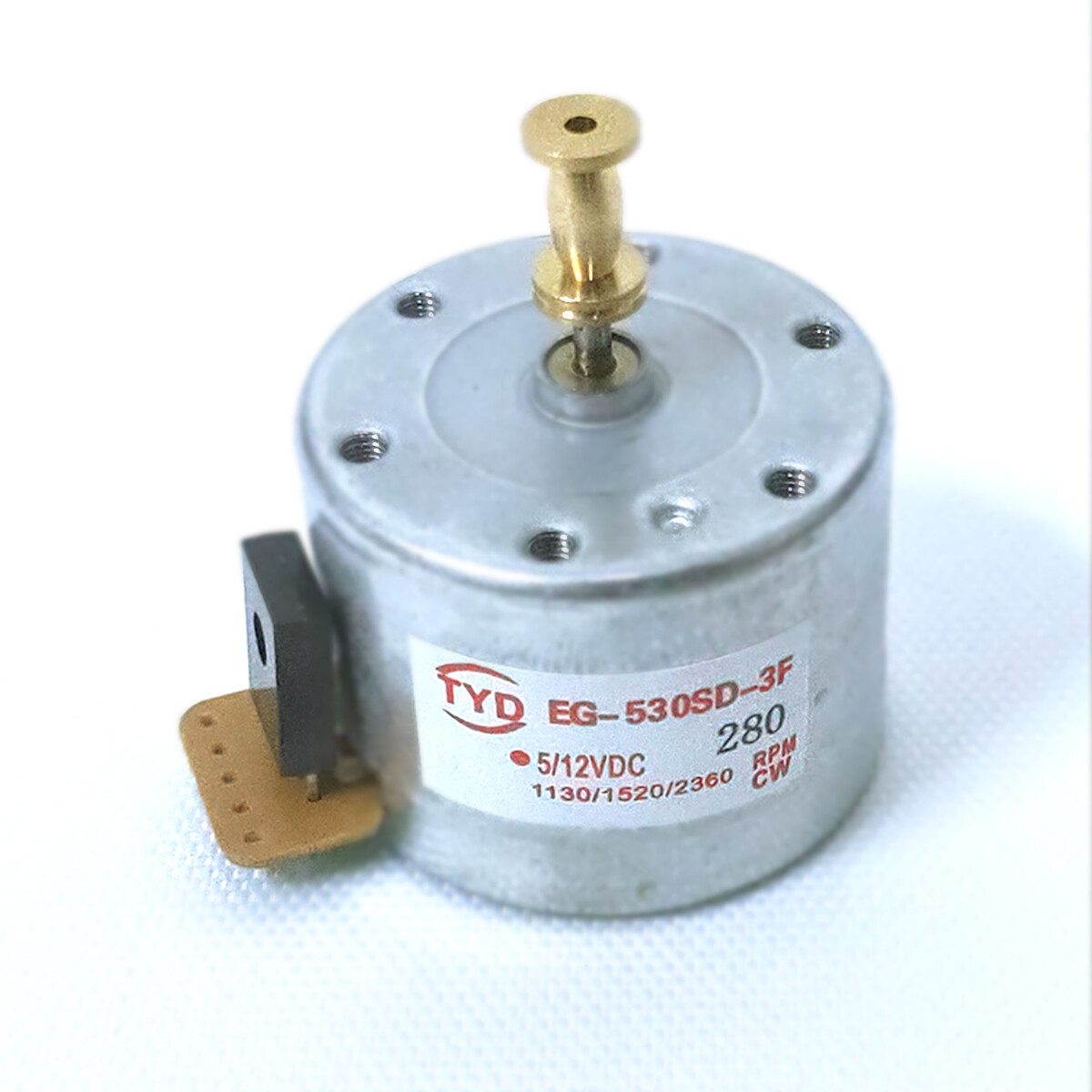 25MM Mounting Holes DC5-12V Turntables Motor 33/45,78RPM For