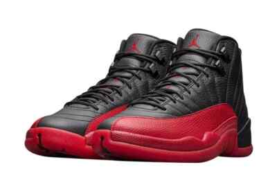 シューズ(男性用) 29cm NIKE Air Jordan 12 Retro Flu Game s-l400.jpg