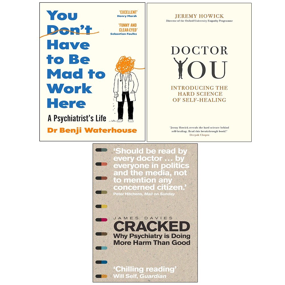 You Don't Have to Be Mad to Work Here,Cracked, Doctor You Jeremy Howick 3 Books