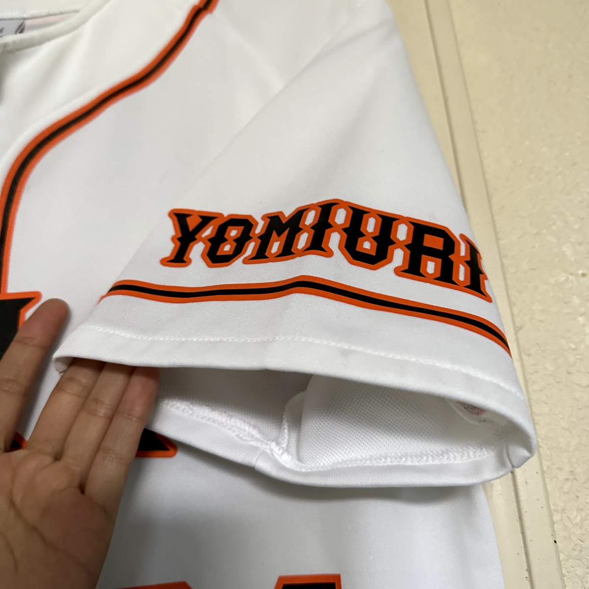 ADIDAS Japan Tokyo YOMIURI GIANTS Baseball Jersey #24 ADIDAS Japan Tokyo YOMIURI GIANTS Baseball Jersey #24