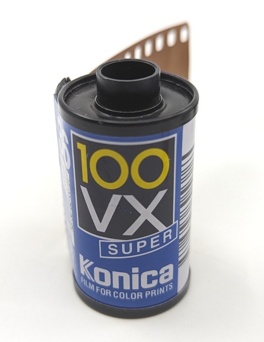 5 Rolls [NOS] Loose Konica VX100 Super 35mm Film, 36 Exposures