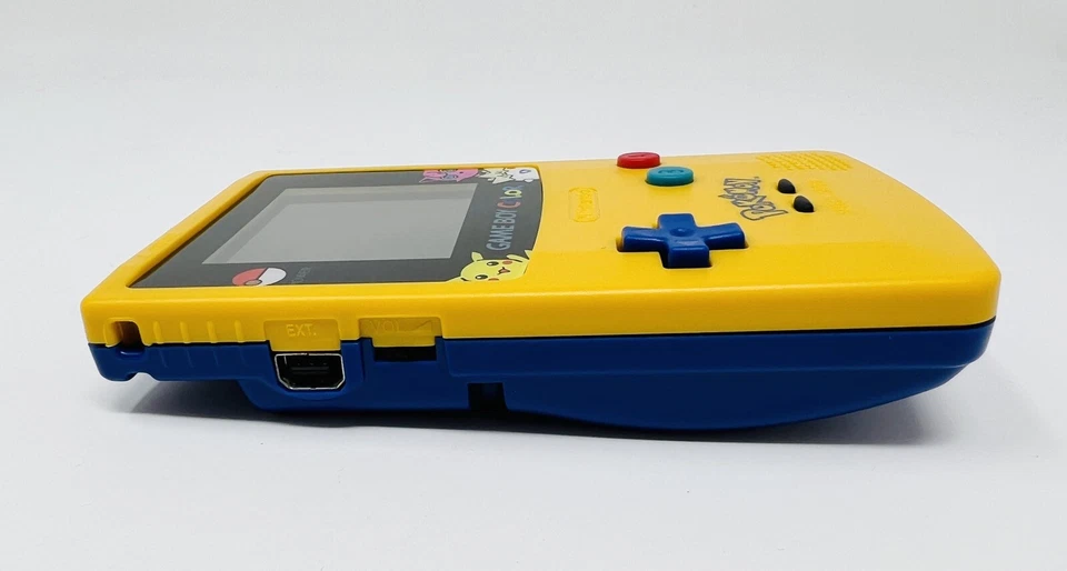 Consola de Juegos Gameboy Color Pokemon Edición Especial Pikachu Sistema Nintendo LIMPIA Foto 4 de 4