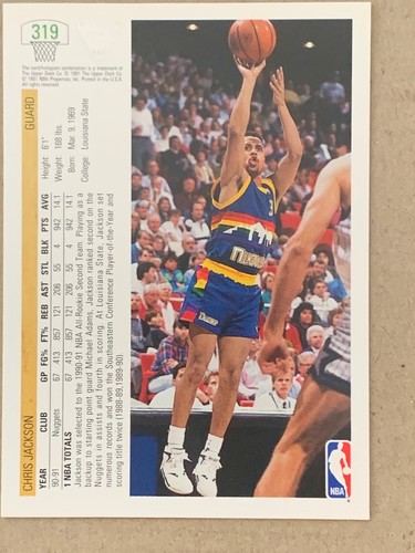 1991-92 UPPER DECK BASKETBALL-CHOOSE FROM DROPDOWN LIST-VGOOD-SINGLE-251- - Picture 49 of 131