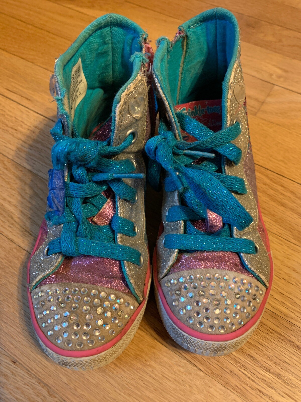 skechers twinkle toes shuffles high tops