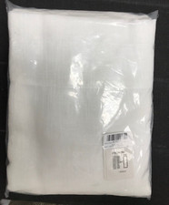 RYB Home White Sheer Curtain 84"x100" NEW
