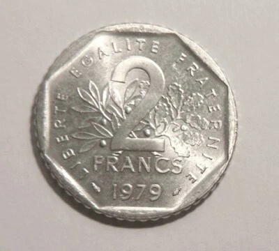 2 francs Semeuse 1979 spl non circulée! - Photo 1/2