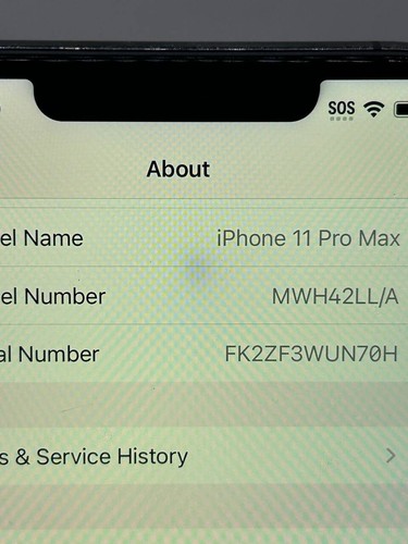 Apple iPhone 11 Pro Max 256 GB Space Grey (AT&T Locked) 73% Battery READ** PH3 - 第 6/12 張圖片