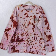 Camicia da surf Hawaii Endless estiva da uomo rosa tie dye taglia XL