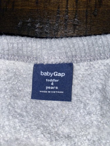babyGap Girl’s Gray Sweater Size 4 - Picture 5 of 5