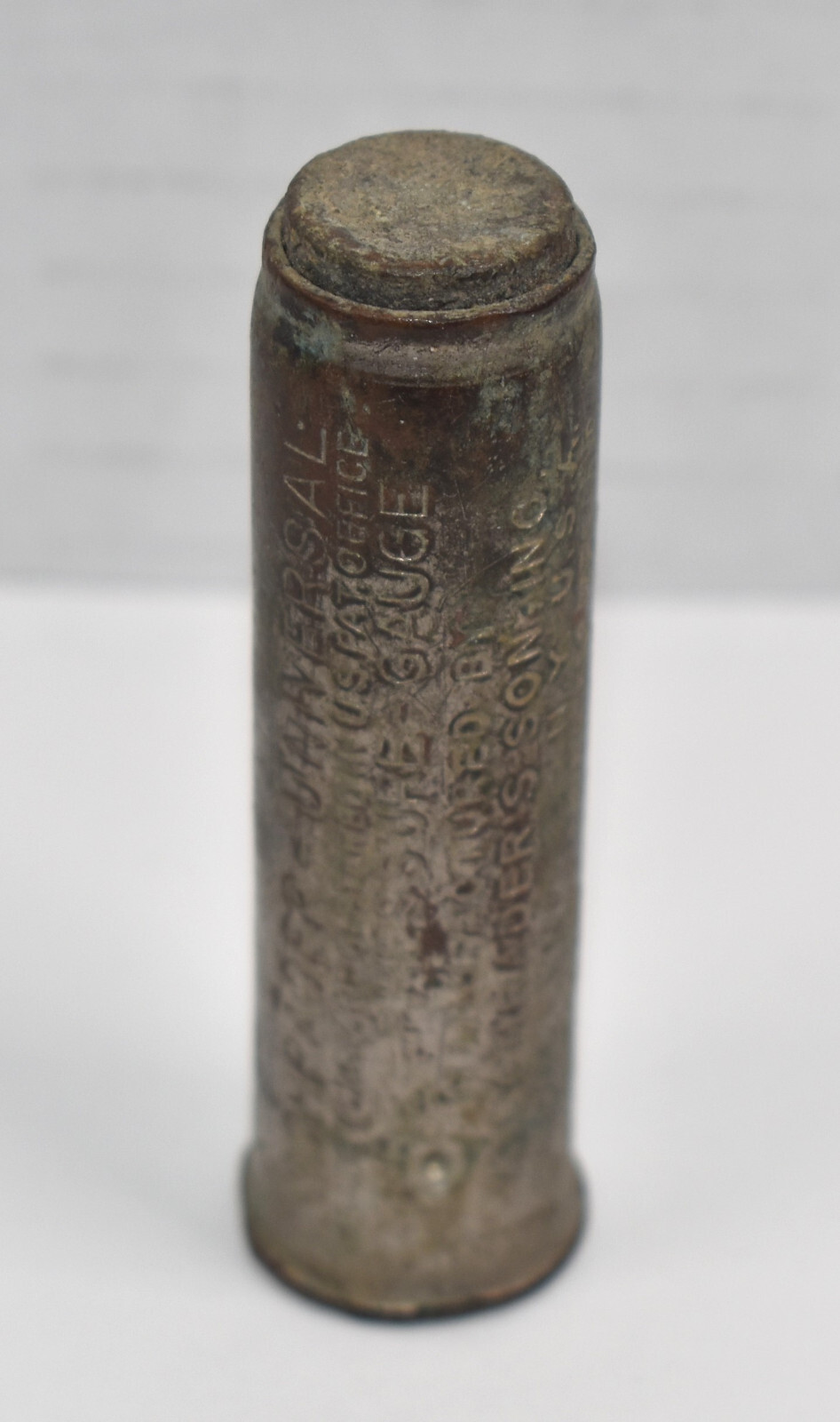 Vintage 1920s Continental Rubber Works Schrader Universal Tire Pressure Gauge