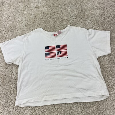 Vintage target XL womens t shirt short sleeve Independence Day