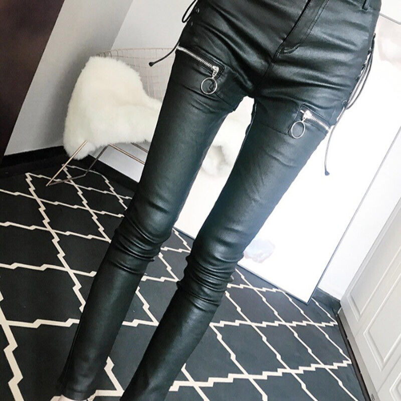 Klein graven Indirect Femme Crayon Pantalon Simili Cuir Taille Haute Fermeture à Lacet Slim Étroit | eBay Klein graven Indirect Femme Crayon Pantalon Simili Cuir Taille Haute Fermeture à Lacet Slim Étroit | eBay