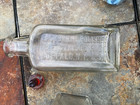 Lot of 7 Antique Medicine Bottles Noxzema Listerine Easybright Polish Unbranded — photo 5