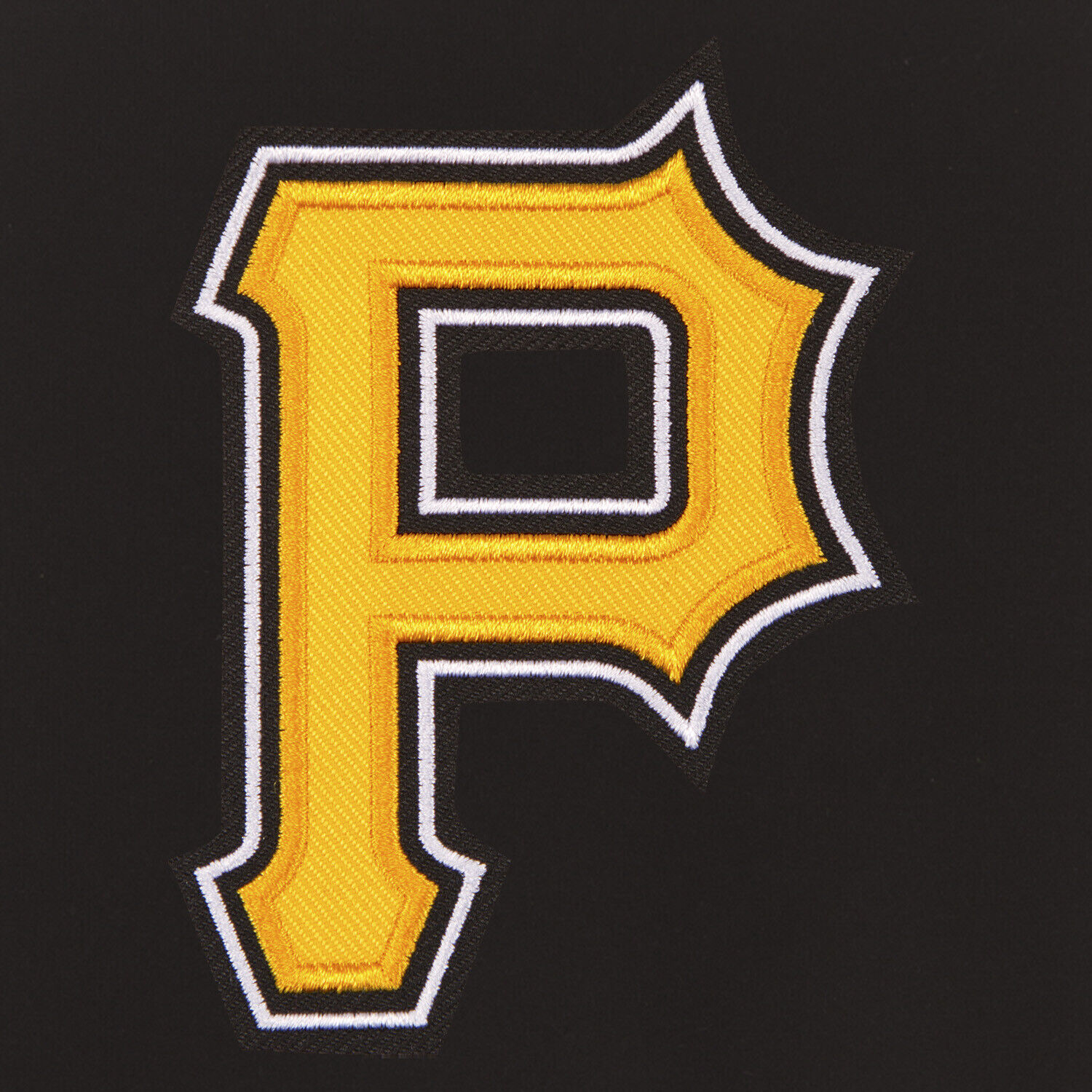 MLB Pittsburgh Pirates Reversible Fleece Jacket PVC Sleeves 2 Front Logos  JHD