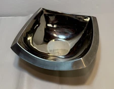 Yamazaki Signature Collection Bowl 18/10 Stainless Steel Figural Square Shape