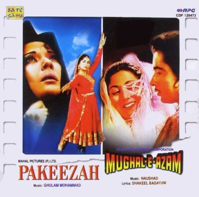 Pakeezah & Mughal-E-Azam. Soundtracks  zu 2 Filmen.  Originale Audio CD