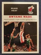 💥 Dwyane Wade 2007-08 Fleer 1961-62 Retro Variation #61R-41 Miami Heat READ!