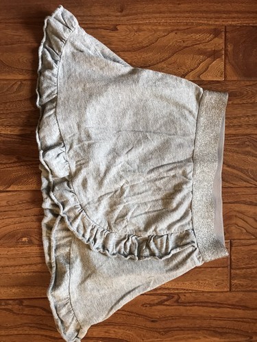 Gap Kids Skirt Size 10 Gray Pleated With Lace Underlay - Picture 3 of 7