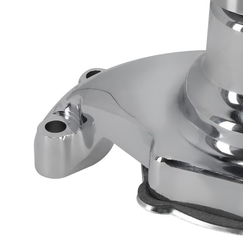 Short Water Pump for Small Block Chevy SBC 283 305 327 350 Chrome High Volume - Bild 5 von 12
