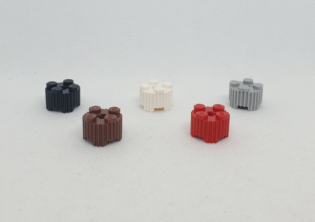 LEGO Parts Brick Round 2 x 2 w/ Axle Hole Grille 92947 [6