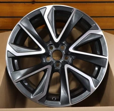 18" TOYOTA COROLLA WHEEL RIM FACTORY OEM 75236 2019-2024 MACHINED GREY