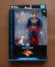 McFarlane DC Theatrical Deluxe Edition 7in  Superman with Krypto  2025   NIB