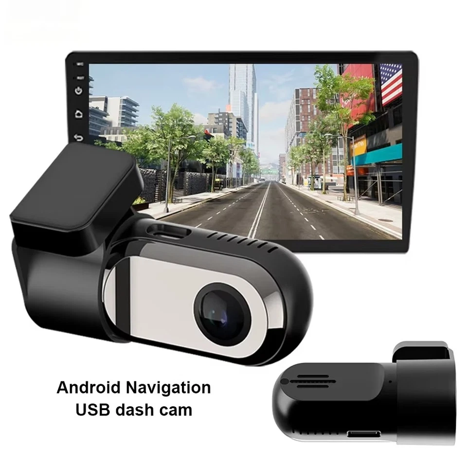 Hidden Dash Cam pour Android 720p Car Camera Vision Nocturne 24h Mode Stationnement 64 Go B5U9 - Photo 4/4