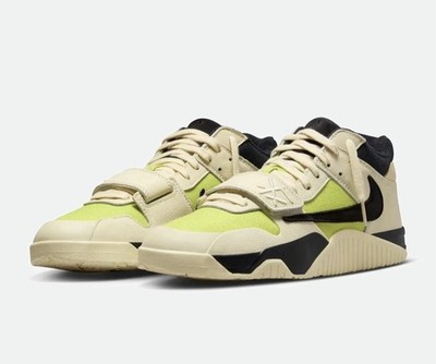 NIKE Air Jordan Travis Scott Jumpman Jack Bright Cactus T-Rexx EU 45 US 11 UK 10