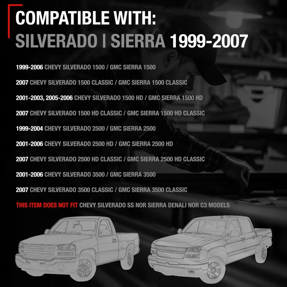 Manija y bisel del portón trasero para Chevrolet Silverado; GMC Sierra 1500, 2500, 3500 Foto 4 de 4