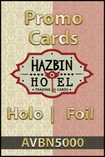 Hazbin Hotel Trading Cards: Official Promo Cards | Holo Foil