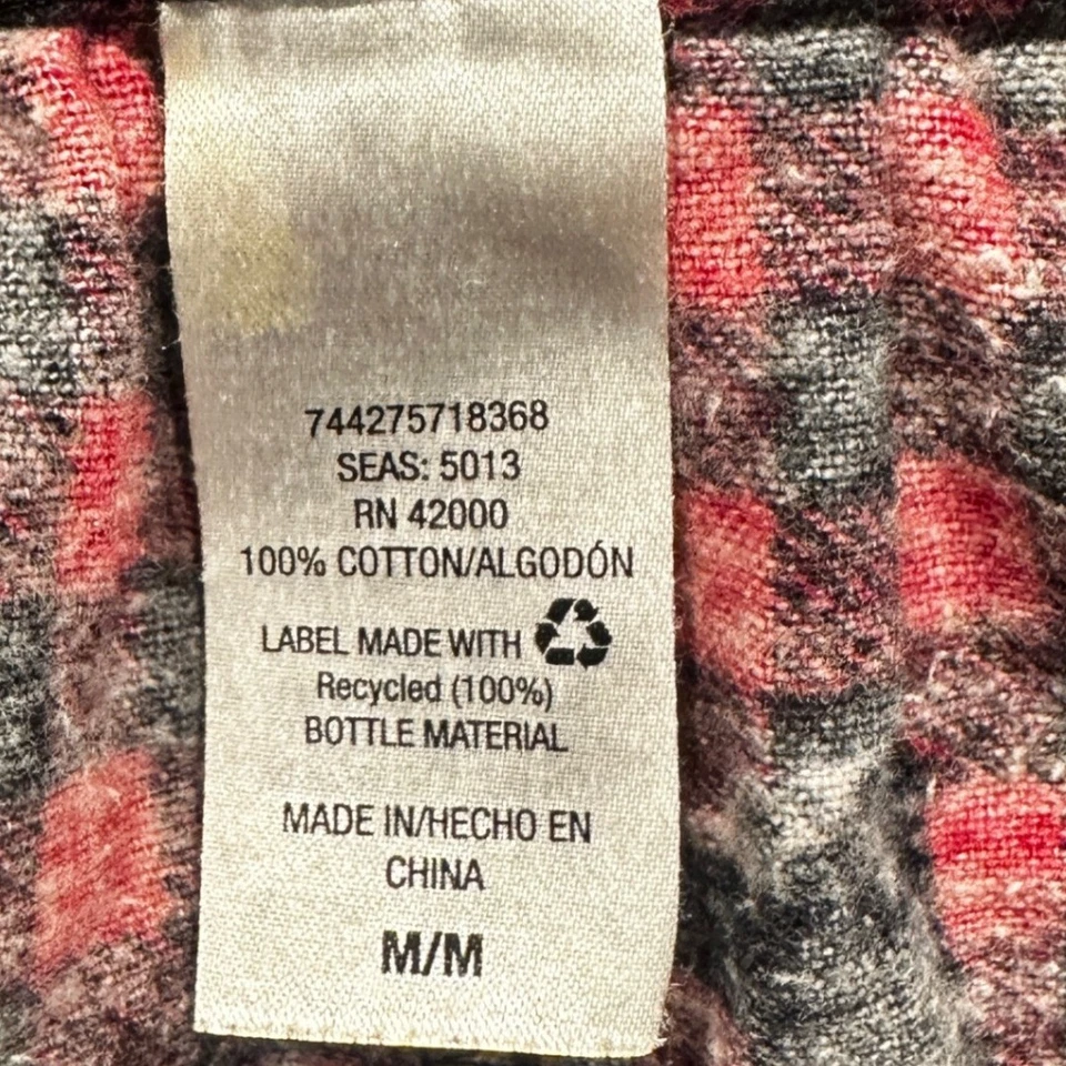 Joe Boxer Pijama Pantalones Rojo Negro Búfalo Cuadros Perro Estampado Franela Navidad Vacaciones PJ Foto 2 de 4