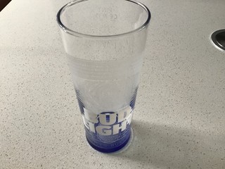 Bud light pint glass