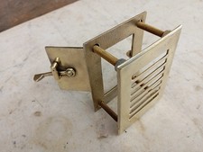 Architectural Vintage Brass Rare Door Viewer Guard Peephole Peep Hole Speakeasy