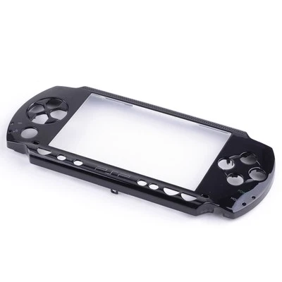 DWCX Reparación Placa frontal negra Funda Carcasa Parte Para Sony PSP 1000 PSP1000 pd