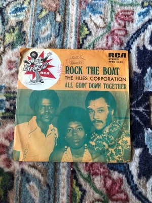Vinyl LP 45 Giri 7'' All Goin' Down Together Rock The Boat The Hues Corporation
