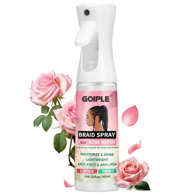 #ad 10 fl oz Braid Spray Rose Mint for Dreads Dreadlocks Locks Spray Rose Water... $18.70