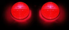 Custom Dynamics Turn Signal Lenses - Red Motorcycle Street Bike CD-TSLHK-RED