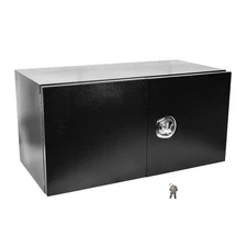 Steel 48"X24"X24" Underbody Truck Tool Box w/Barn Door Trailer Pickup RV Toolbox