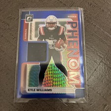 2025 Panini Donruss Optic - Rookie Phenoms Kyle Williams #RPBH-KWS Blue Hyper RC