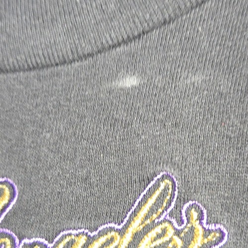 Vtg Los Angeles Lakers Locker Room Shirt Single Stitch NBA XL Magic Johnson - Picture 6 of 8
