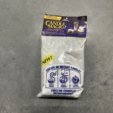 Candle Magic Wax Crystals Americana Green 8 Oz Distlefink Designs New USA