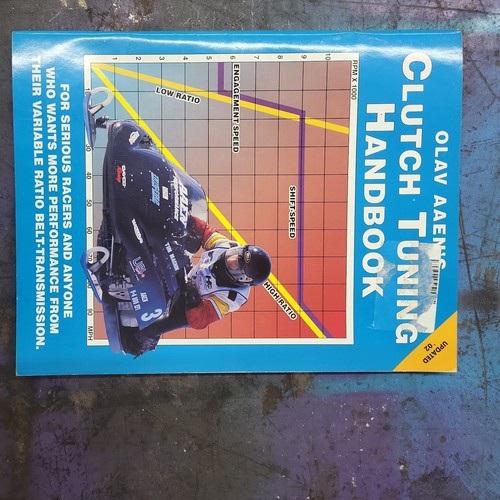 Aaen Clutch Tuning Handbook snowmobile drag racing manual book
